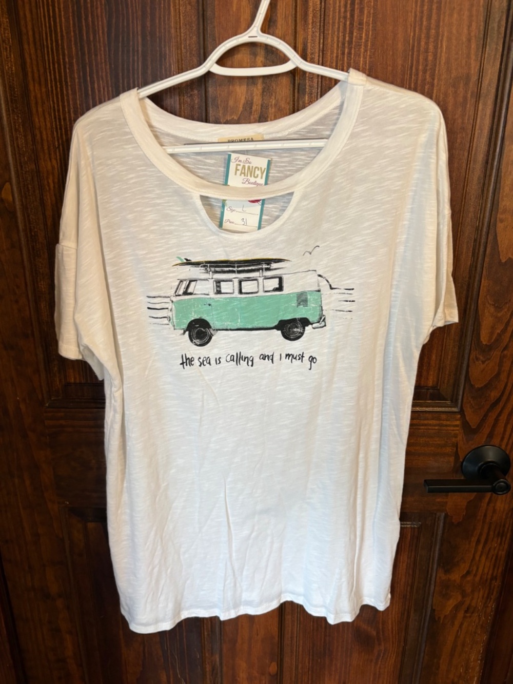 Promesa top size large NWT